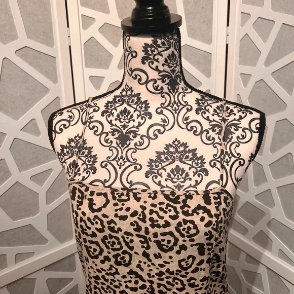 Saks Fifth Ave Leopa Linen Dress - Picture 3 of 7